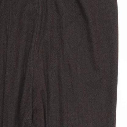 Womens UK Size 18 Marks and Spencer Regular Fit  Brown Trousers