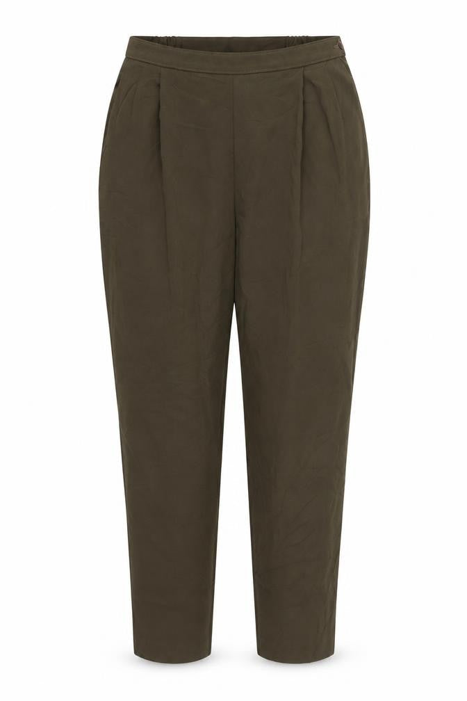 Womens UK Size 16 Marks and Spencer Regular Fit  Green Trousers