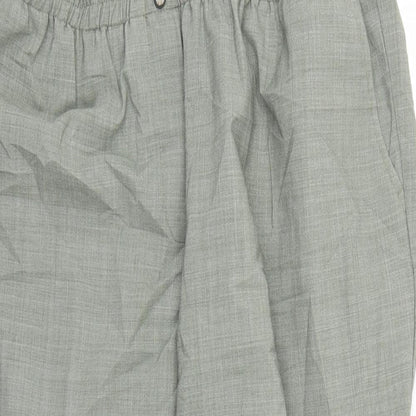 Womens UK Size  Preworn Regular Fit  Green Trousers