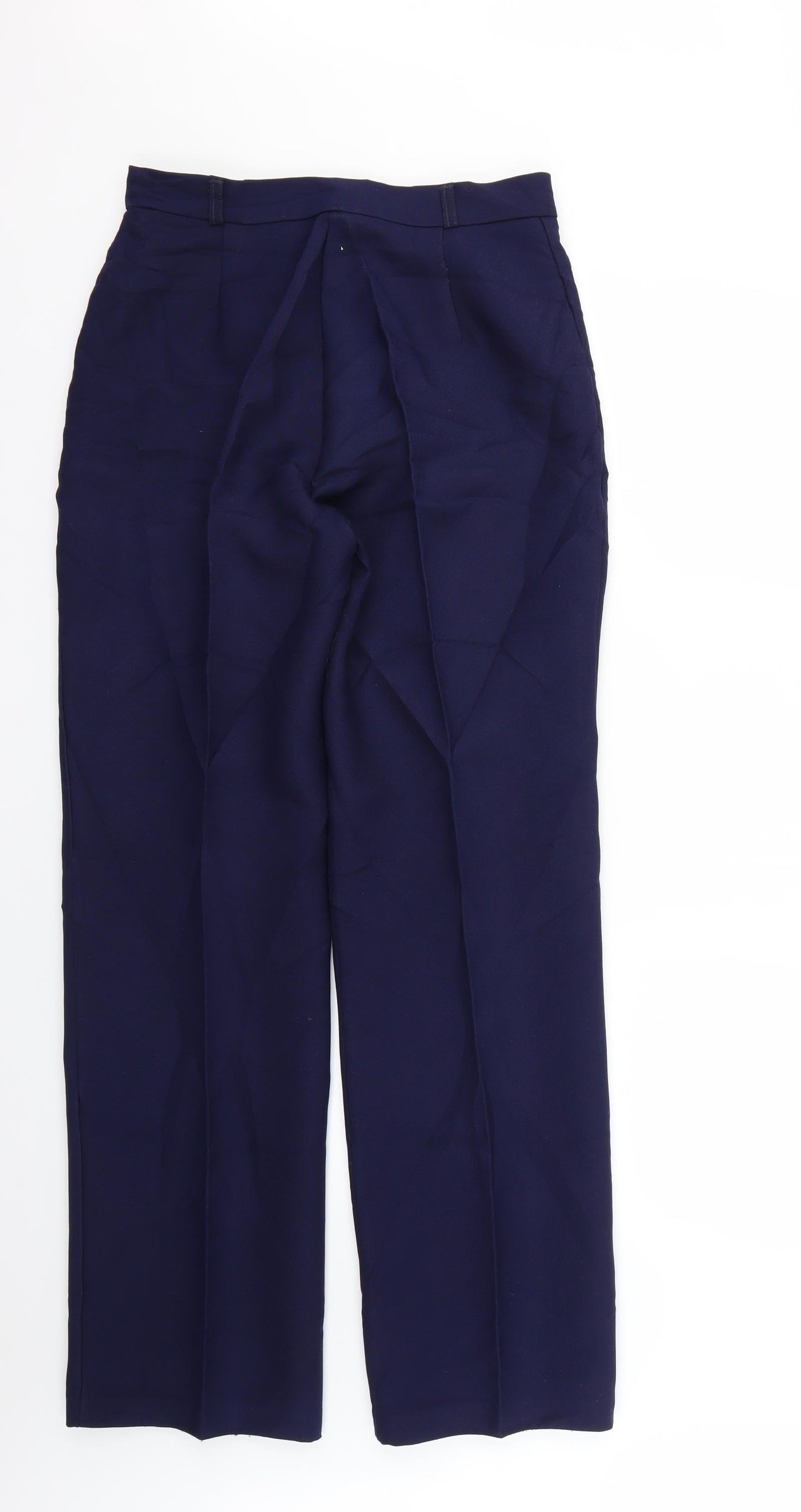 Womens UK Size 16 Preworn Regular Fit  Blue Trousers
