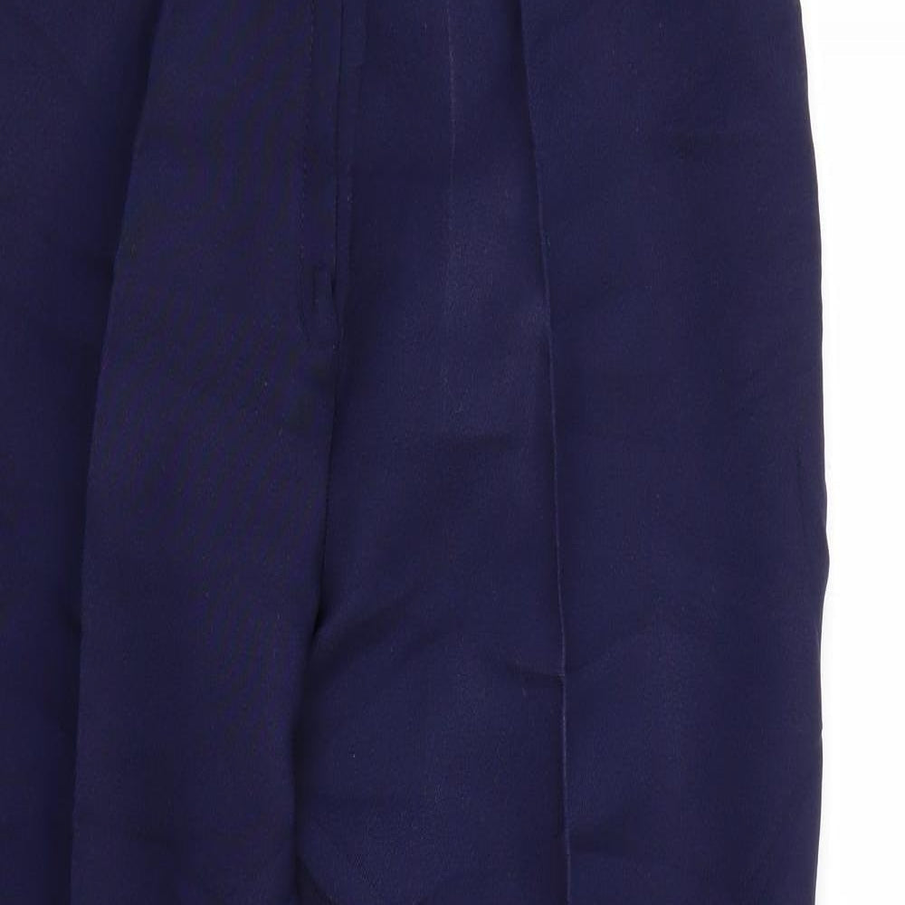 Womens UK Size 16 Preworn Regular Fit  Blue Trousers