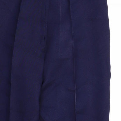 Womens UK Size 16 Preworn Regular Fit  Blue Trousers