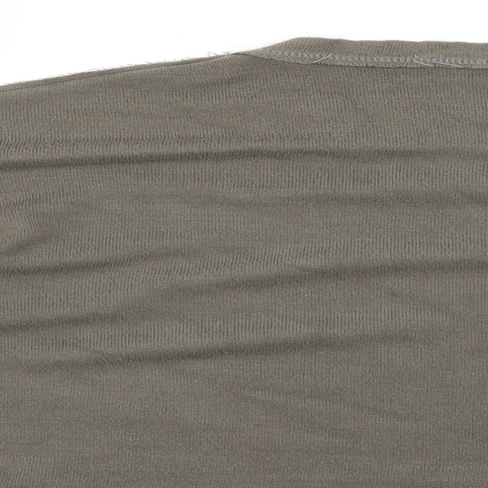 Womens UK Size S Zara Green Pullover Jumper
