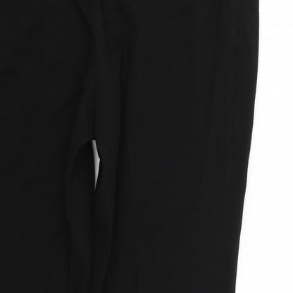 Womens UK Size 12 Marks and Spencer Regular Fit  Black Trousers