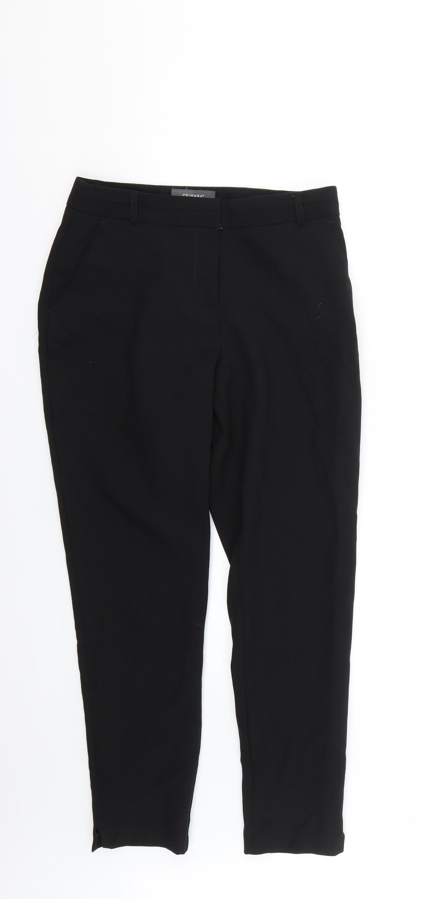 Primark Womens Black   Trousers  Size 8 L24 in