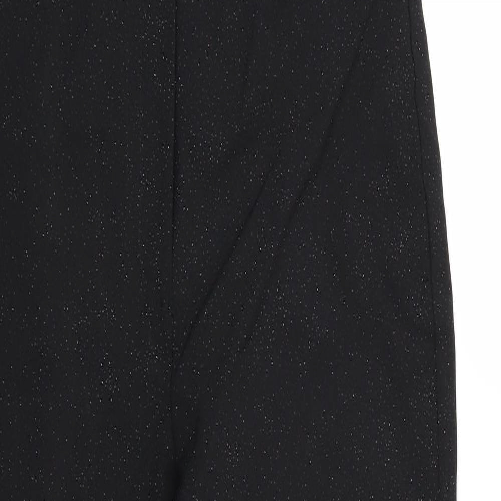 sophie Girls Black   Cropped Trousers Size 14 Years