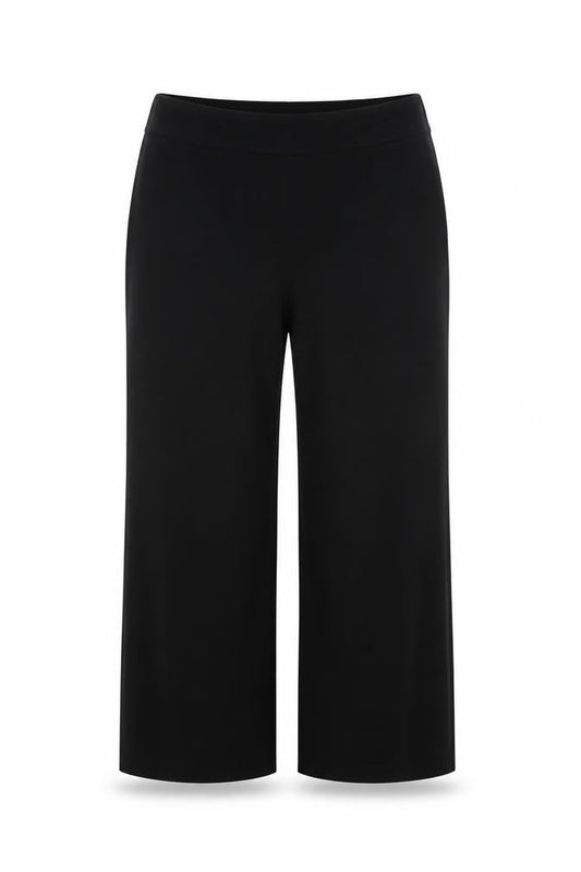 Womens UK Size 14 cc Regular Fit  Black Trousers