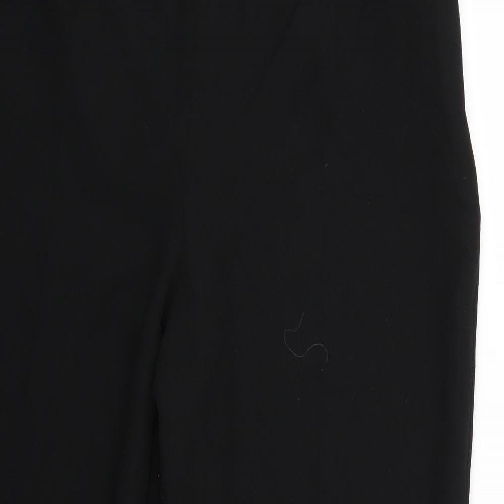 cc Womens Black   Trousers  Size 14 L27 in