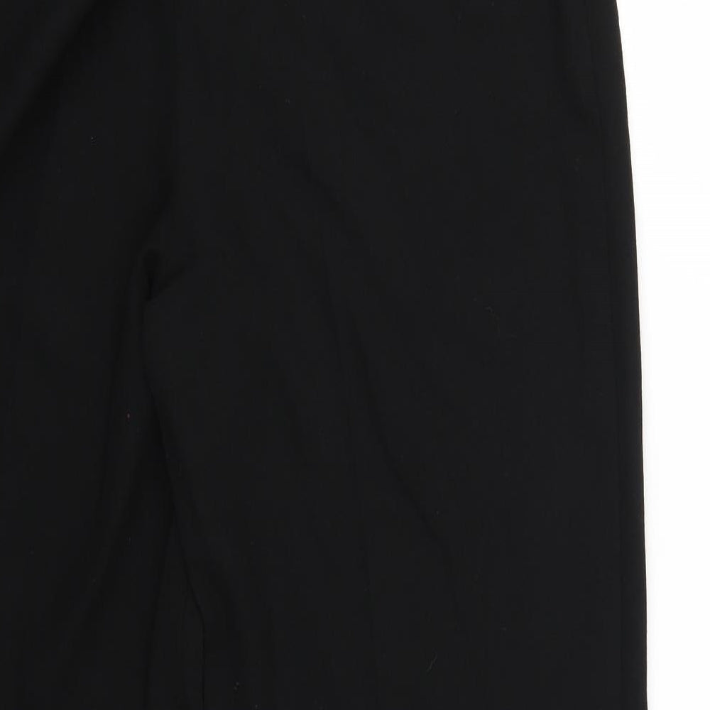 cc Womens Black   Trousers  Size 14 L27 in