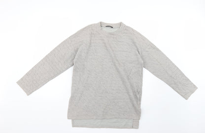 Womens UK Size M Zara Grey Pullover Jumper
