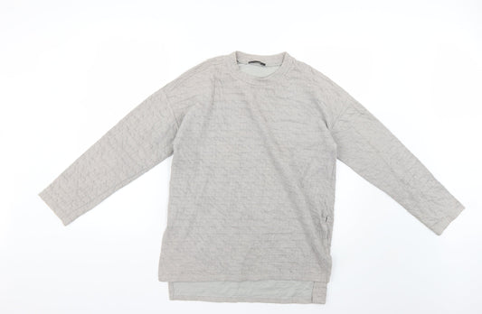 Womens UK Size M Zara Grey Pullover Jumper