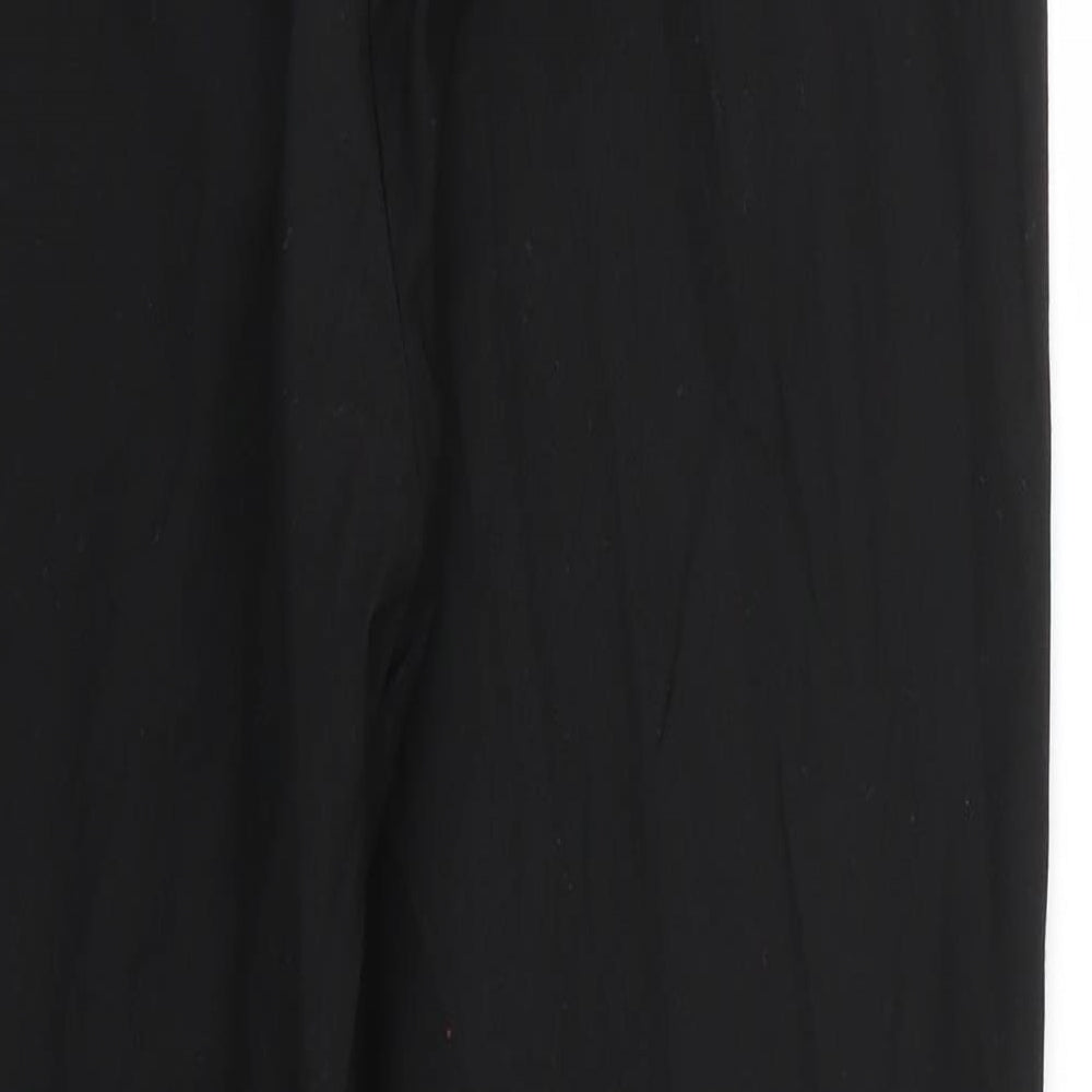 Womens UK Size 12 Marks and Spencer Regular Fit  Black Trousers