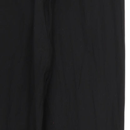 Womens UK Size 12 Marks and Spencer Regular Fit  Black Trousers