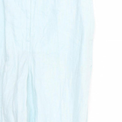 Pure Womens Blue   Trousers  Size 10 L25 in