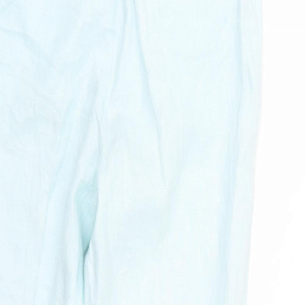 Pure Womens Blue   Trousers  Size 10 L25 in