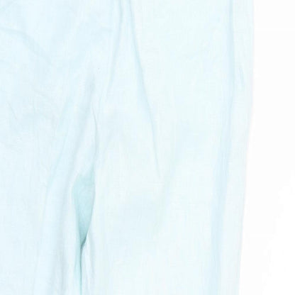 Pure Womens Blue   Trousers  Size 10 L25 in