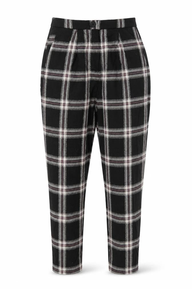 Womens UK Size  Preworn Regular Fit  Black Trousers