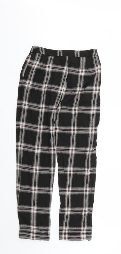 Womens UK Size  Preworn Regular Fit  Black Trousers