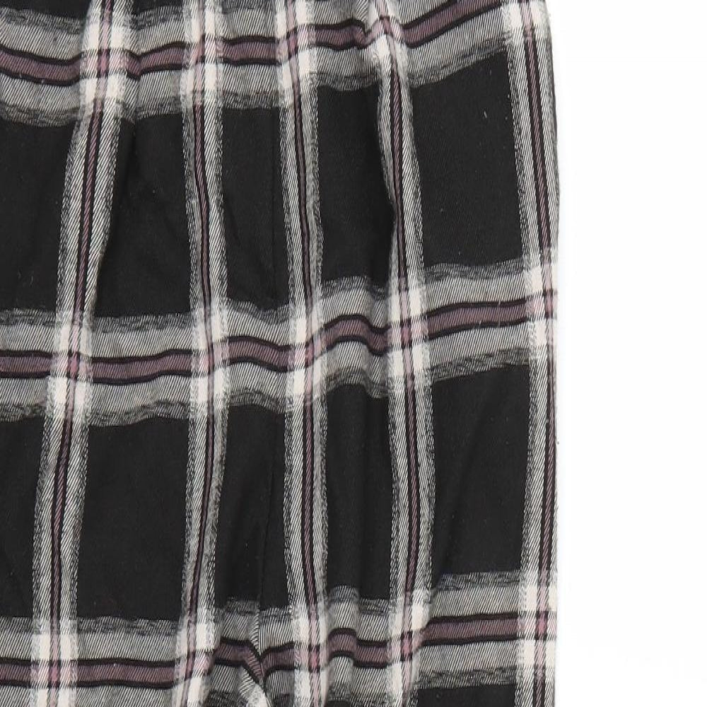 Womens UK Size  Preworn Regular Fit  Black Trousers