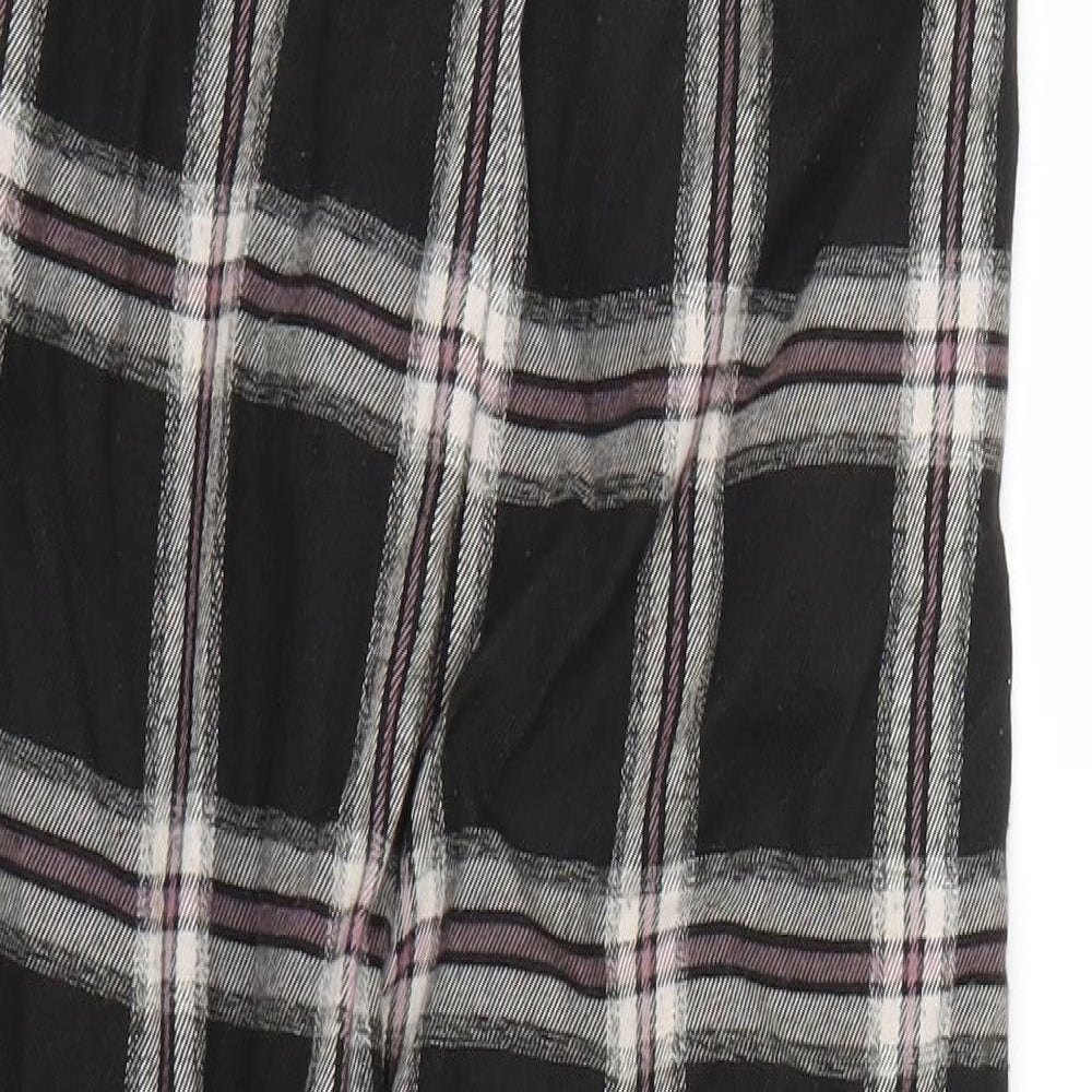 Womens UK Size  Preworn Regular Fit  Black Trousers