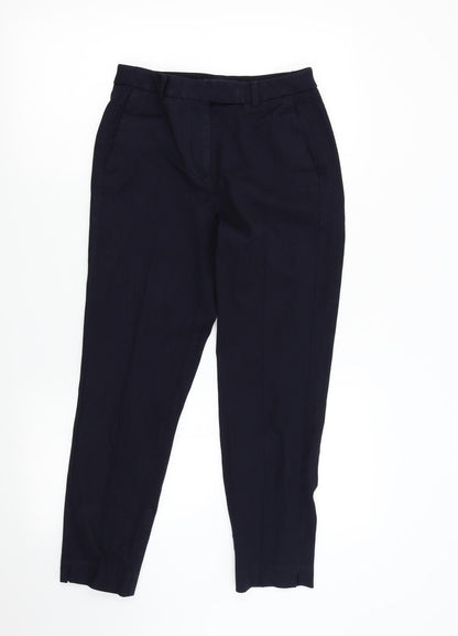 Womens UK Size 8 M&S Regular Fit  Blue Trousers