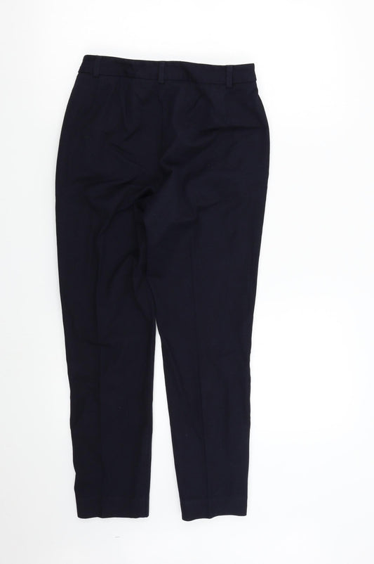 Womens UK Size 8 M&S Regular Fit  Blue Trousers
