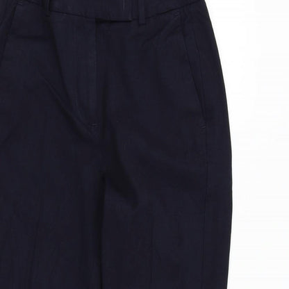 Womens UK Size 8 M&S Regular Fit  Blue Trousers