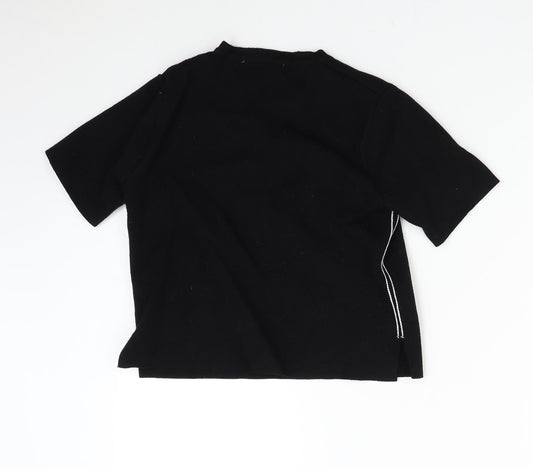 Womens UK Size M Zara Black Pullover Jumper