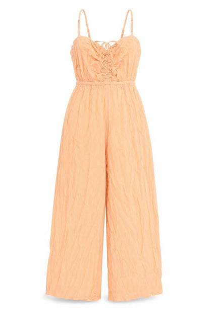 Womens UK Size 8 ASOS One-Piece Orange Jumpsuit