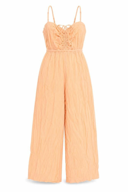 Womens UK Size 8 ASOS One-Piece Orange Jumpsuit