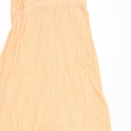 Womens UK Size 8 ASOS One-Piece Orange Jumpsuit