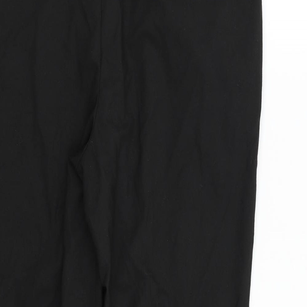 Womens UK Size 34 ASOS Regular Fit  Black Trousers
