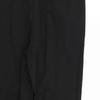 Womens UK Size 34 ASOS Regular Fit  Black Trousers
