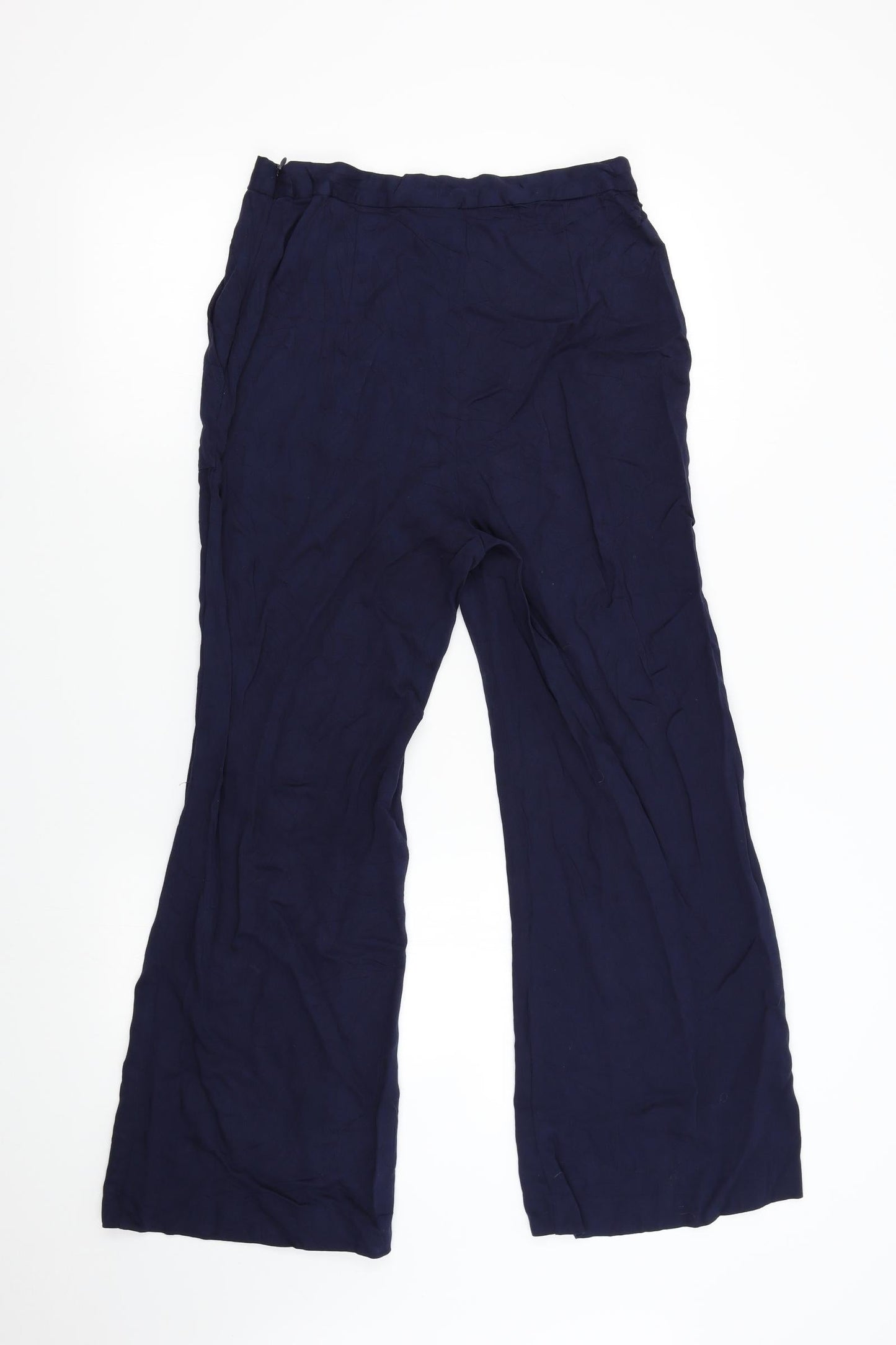 Womens UK Size S VERO MODA Regular Fit  Blue Trousers