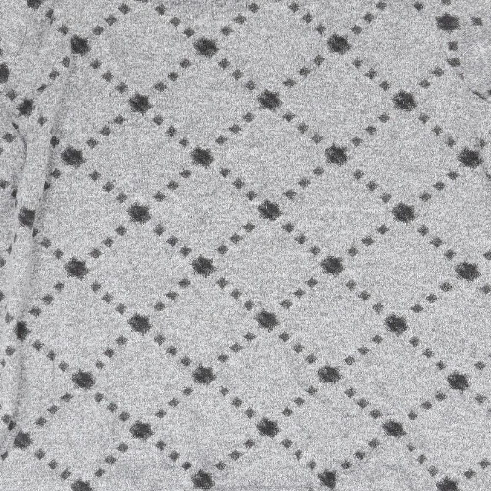 Womens UK Size 12 M&S Grey Pullover Jumper