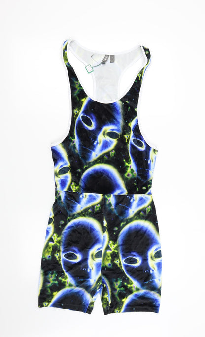 Womens UK Size M ASOS One-Piece Multicoloured Playsuit