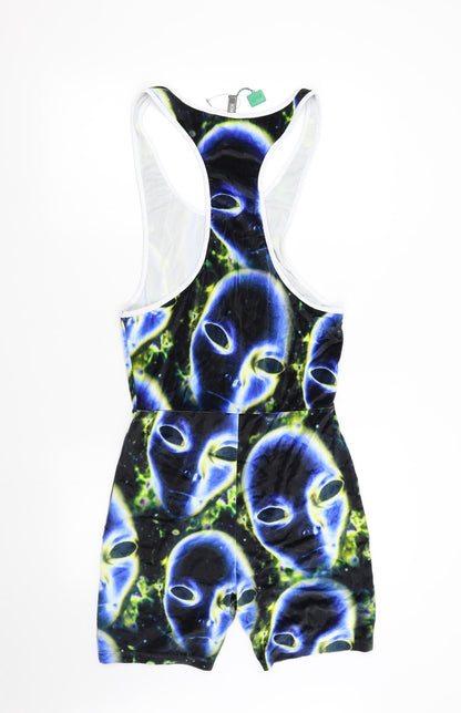 Womens UK Size M ASOS One-Piece Multicoloured Playsuit