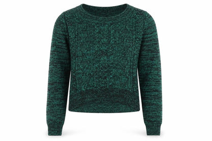 Womens UK Size 4 H&M Green Pullover Jumper