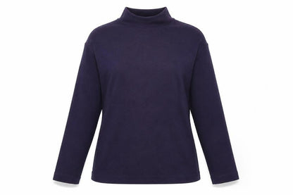 Womens UK Size M Poppy Purple Pullover Jumper