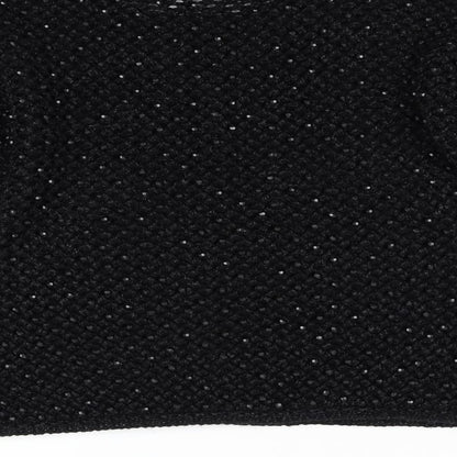L' Ultima Womens Black  Knit Pullover Jumper Size M