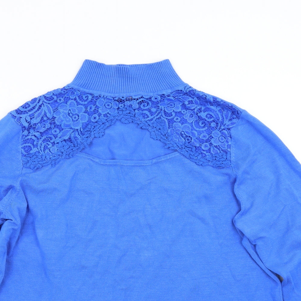 Kaleidoscope Womens Blue   Pullover Jumper Size 18
