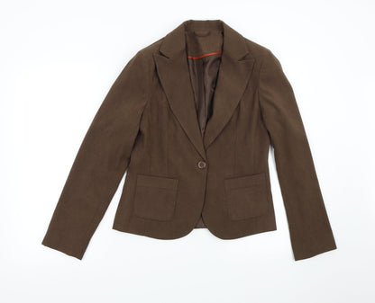 Womens UK Size 12 Evie Regular Brown Suit Jacket