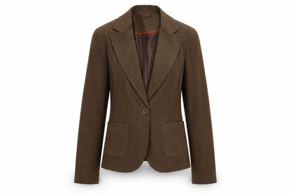 Womens UK Size 12 Evie Regular Brown Suit Jacket