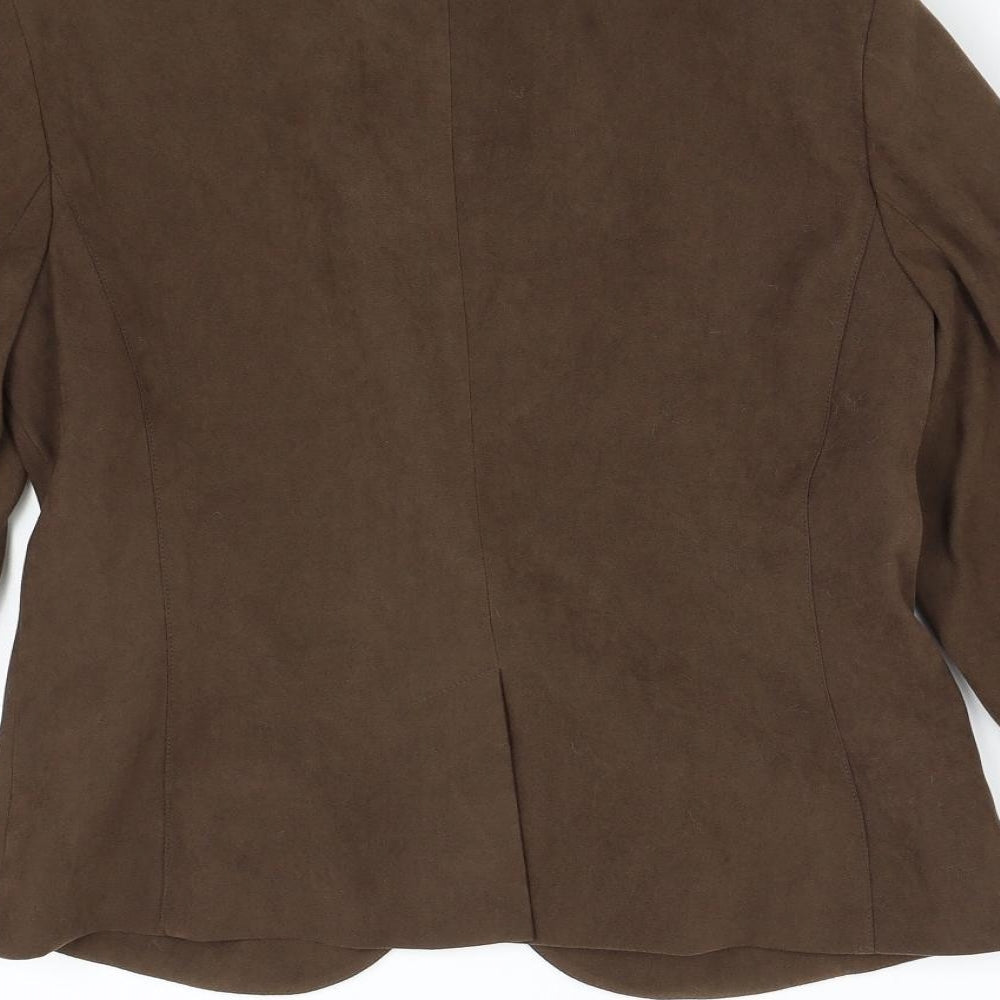 Womens UK Size 12 Evie Regular Brown Suit Jacket