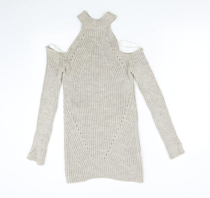 Womens UK Size 8 Select Beige Pullover Jumper