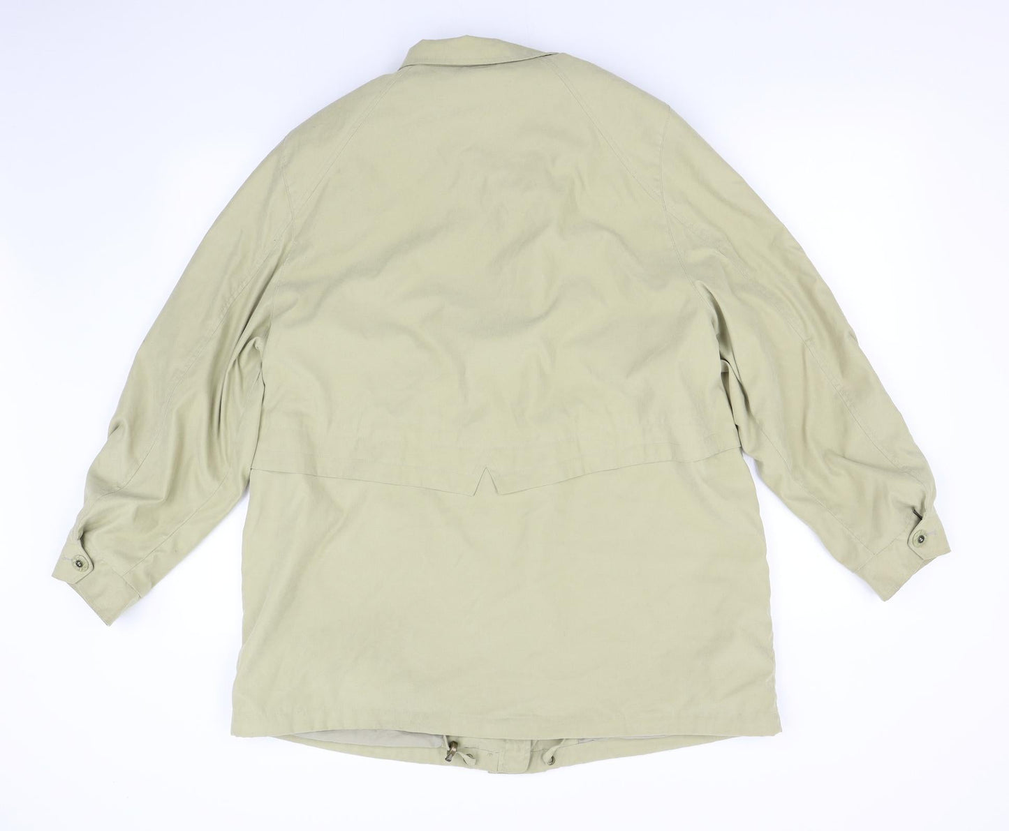 Womens UK Size 16 M&S Yellow Overcoat