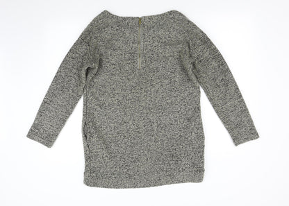 Womens UK Size 14 NEXT Grey Pullover Jumper