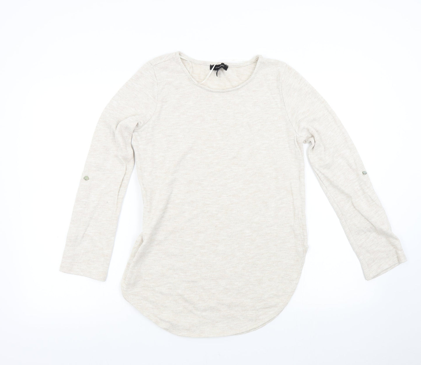 Primark Womens Beige  Knit Pullover Jumper Size 14