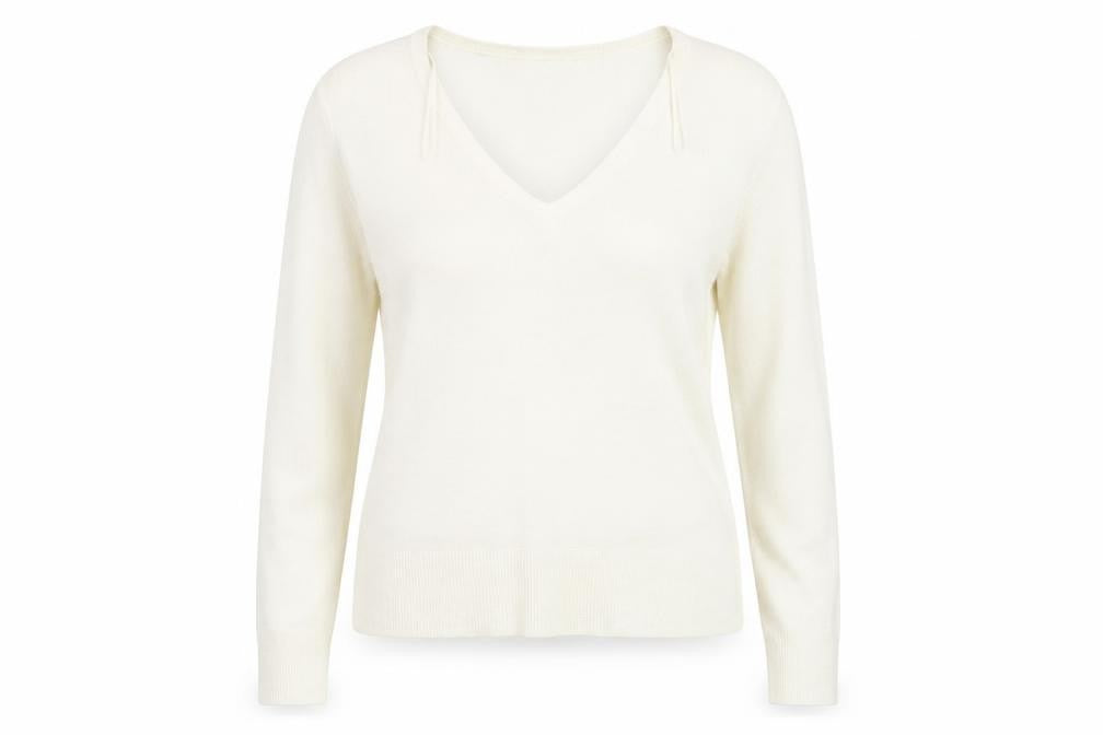 Womens UK Size 14 George Ivory Pullover Jumper