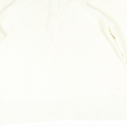 George Womens Ivory  Knit Pullover Jumper Size 14